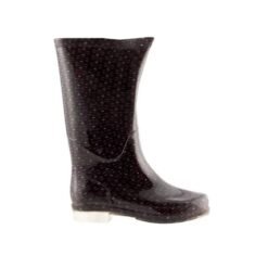 BOTA URBANA ESTAMPADA NEGRO + VIOLETA