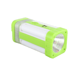 ART. 886 ILUMINADOR RECARGABLE SOLAR CON LINTERNA. TAMAÑO 15X7X7 CM. PORTABLE