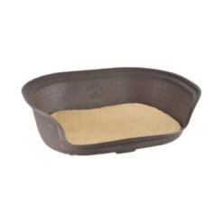 Cama para perro Taupe
