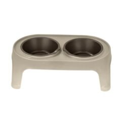 Comedor para perro Small Taupe Moc